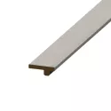 Moulure à clipser (Blanc Prépeint) pour lambris mur et plafond - Collection SharpClick - 12 x 34,2 x 2560 mm