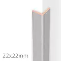 Moulure pliable pour lambris plafond - Collection Avanti - 22 x 22 x 2600 mm