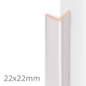 Moulure pliable pour lambris plafond - Collection Avanti AQUA - 22 x 22 x 2600 mm