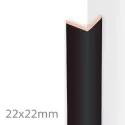 Moulure pliable pour lambris mur et plafond - Collection Avanti ACOUSTIC - 22 x 22 x 2600 mm