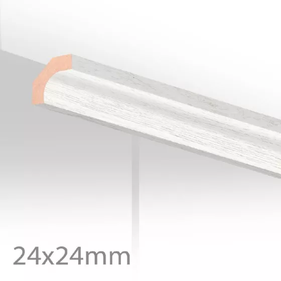 Moulure de finition pour lambris plafond - Collection Avanti EXCLUSIVE - Relief Blanc (658488)