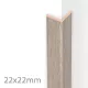 Moulure pliable pour lambris plafond - Collection Avanti PAN'O QUICK - Chêne de Bohême (652598)