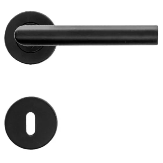 Poignées pour porte - NOIR - Modèle "Rocker" (I Shape) Poignées pour porte - NOIR - Modèle "Rocker" (I Shape)
