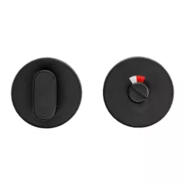 Garnitures de serrure WC - NOIR Garnitures de serrure WC - NOIR