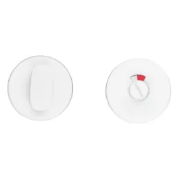 Garnitures de serrure  WC - BLANC Garnitures de serrure  WC - BLANC