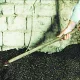 Granulés de vermiculite enrobée de bitume