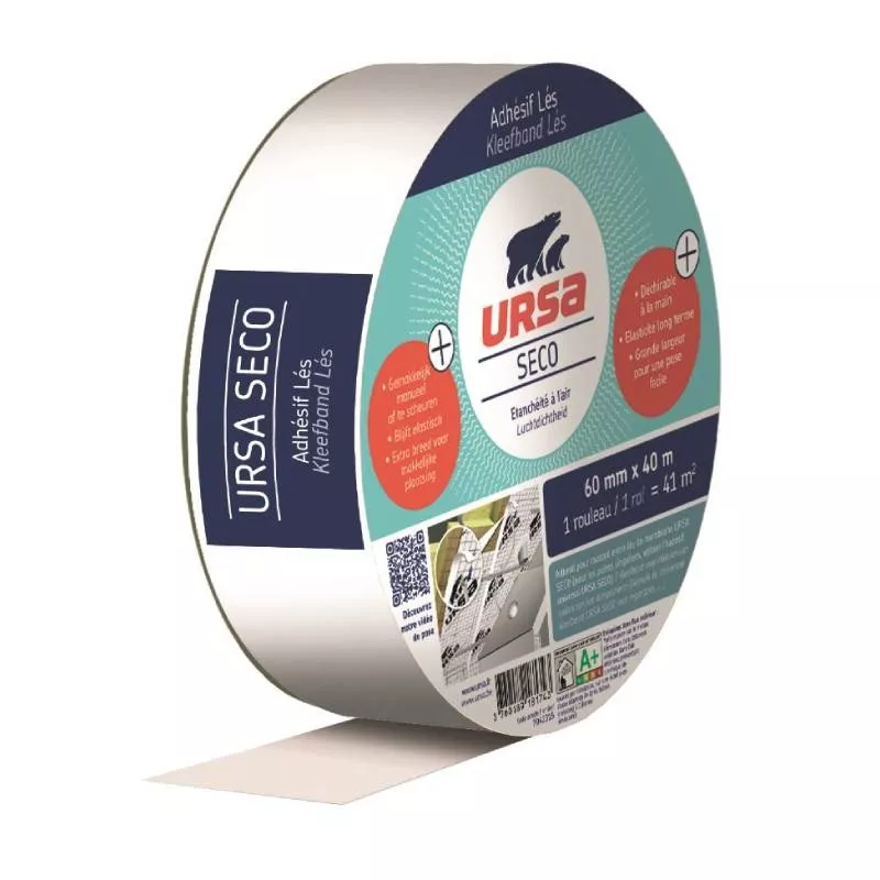 KRAFT TAPE (URSA) : Ruban adhésif d'étanchéité, pour usage intérieur