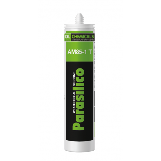 PARASILICO AM85-1T : Mastic silicone transparent pour tous joints de raccordement