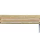 Bordure "Fino" en bois de sapin, à planter, classe 3 (H. 300 mm - L. 800 mm)