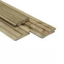 Planches emboîtables en sapin pour réaliser vos écrans de jardin personnalisés (Modèle "Cordoba")