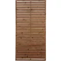 Ecrans de jardin - Persienne - en pin marron (deux largeurs au choix - H. 180 cm)