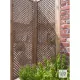 Ecran de jardin - Treillis - en pin marron (trois largeurs au choix - H. 180 cm)