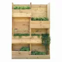 Panneau vertical pour plantes "Malaga", en sapin (2 largeurs au choix - H. 180 cm)