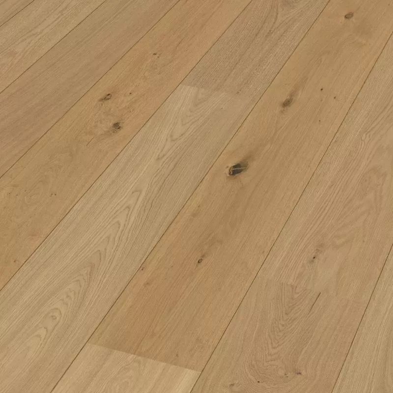 Parquet plaqué chêne, collection LINDURA HD400 Meister, lames larges