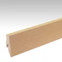 Plinthe à profilé 3 PK pour sols plaqués bois HD 400 Lindura - Verni ultra-mat - 20 x 60 x 2380 mm