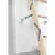 Escalier escamotable de qualité, en 3 parties, hautement isolé, Isoclic Pro 76