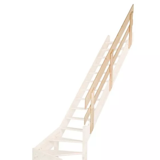 Rampe pour Escalier en sapin FSC® modèle "Cottage" (Medium ou Large)