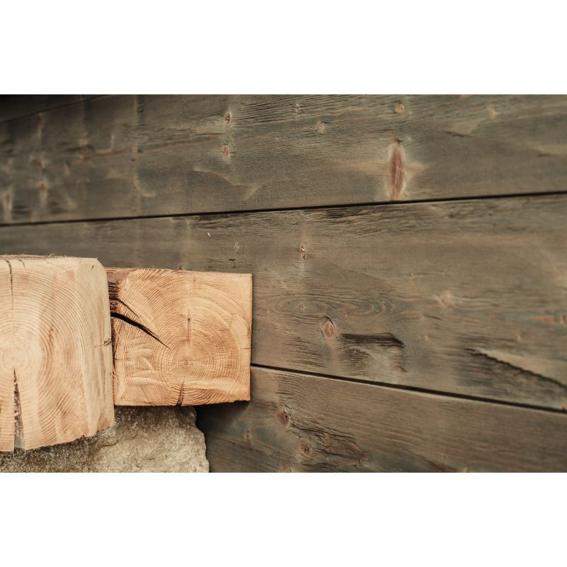 Porte-couteaux bois mural en chêne, fabrication artisanale authentique