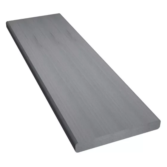 Plinthes pour terrasses en bois composite (Duofuse) - 2 teintes au choix: Stone Grey ou Graphite Black