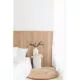 Lambris mural de soubassement en lattes en bois (Collection LATT) -20 x 300 x 1250 mm (0,75 m²/paquet) - Décor Pepper Oak
