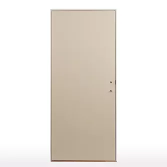 Portes tubulaires prépeintes sans chambranle