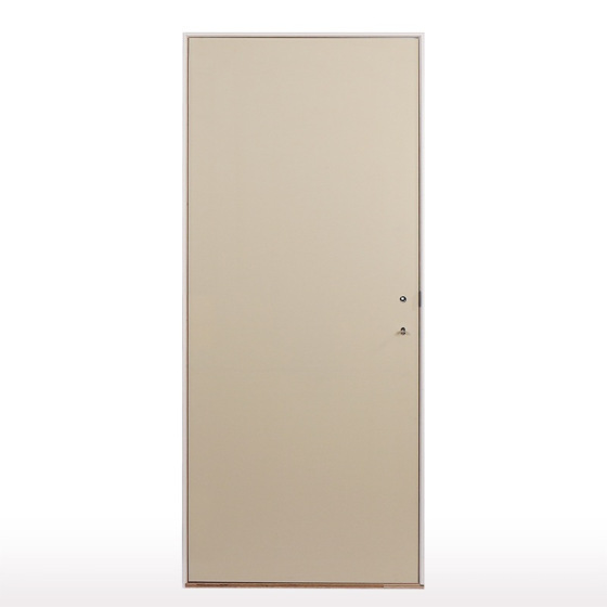 Portes tubulaires prépeintes sans chambranle